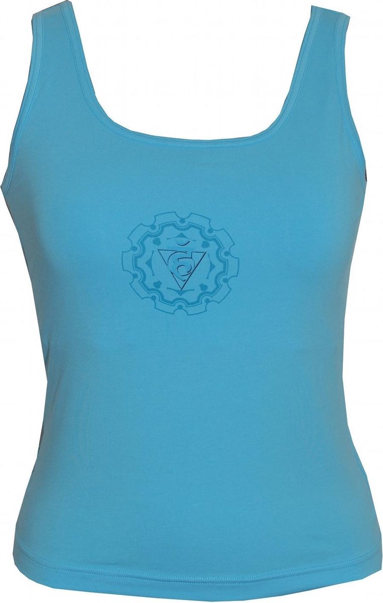 Zamkara Yoga Tank Top Ambala Aqua S