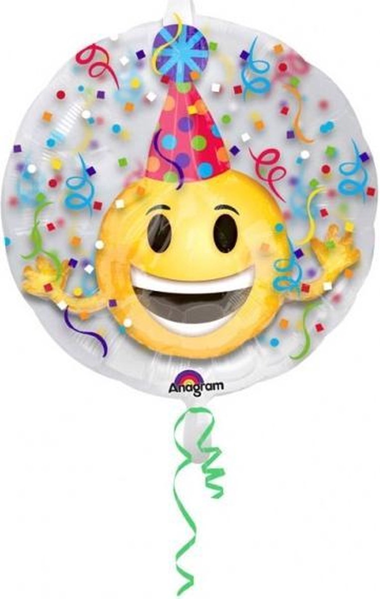 Anagram Folieballon Emoticon 60 X 60 Cm