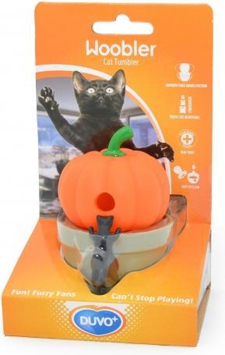 Woobler Cat Tumbler Pompoen