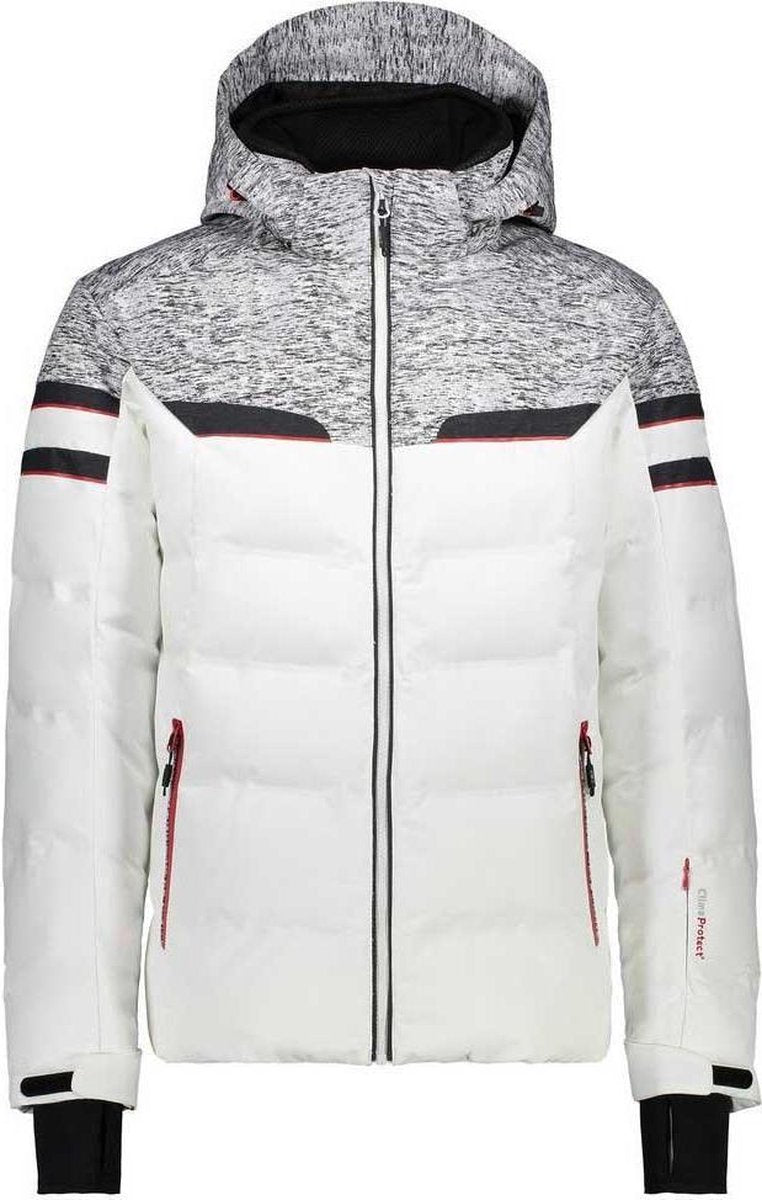 Campagnolo Man Ski Jacket - zip hood bianco - 48