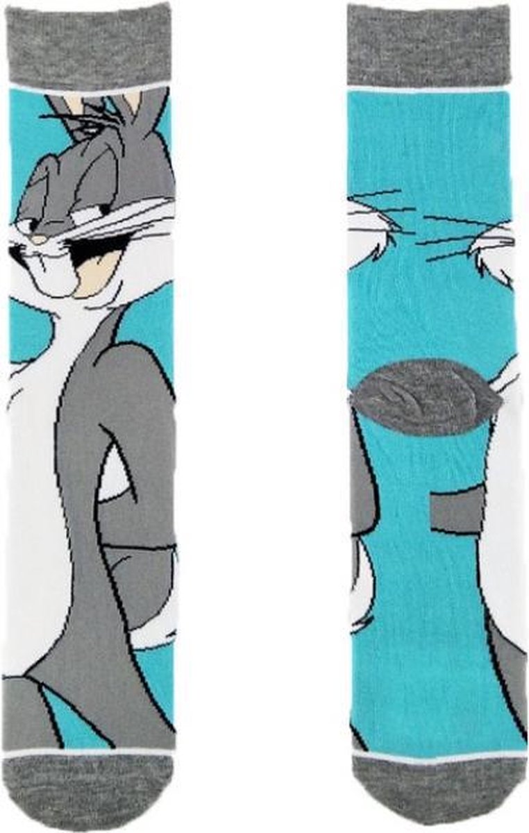 Fun sokken met het eigenwijze konijn Bugs Bunny (30249)