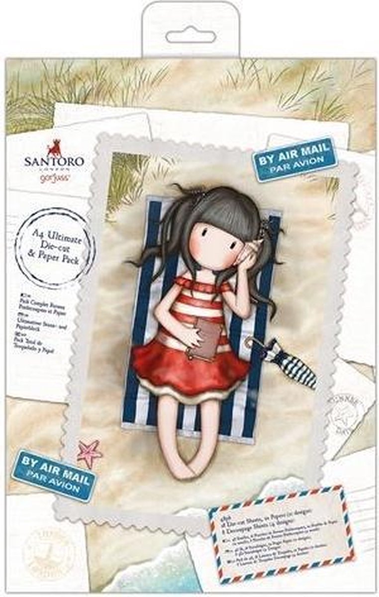 A4 Ultimate Mal-Snij & Papierpak  (48-pak) - Santoro