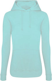 Awdis Gewoon Hoods Vrouwen/dames Girlie College Pullover Hoodie (Pepermunt)