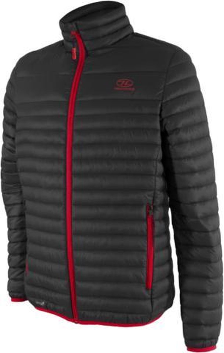 Highlander premium donsjack Down Jacket ultralicht voor heren - Zwart - XXL