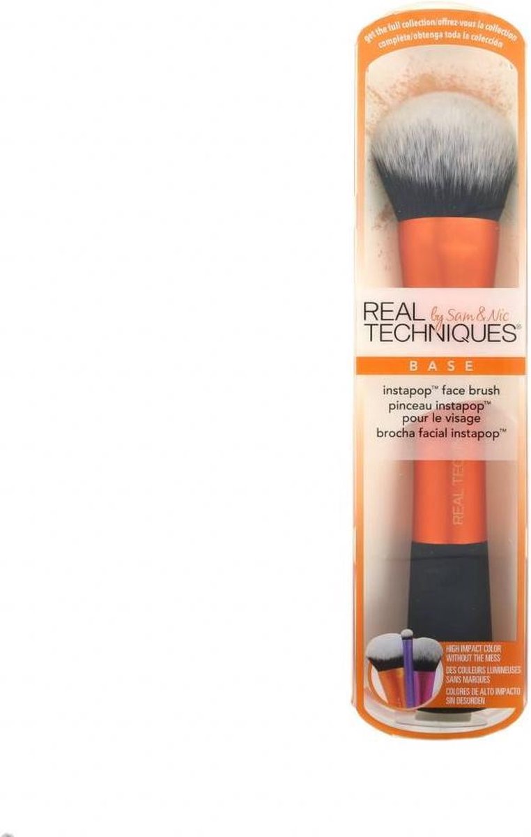 Real Techniques - Brushes Base Instapop - Štětec na pudr (L)
