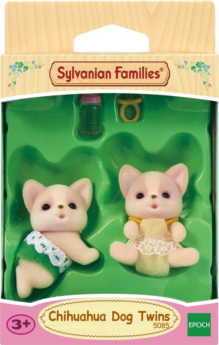 Sylvanian Families 5085 Tweeling Chihuahua - Speelfigurenset