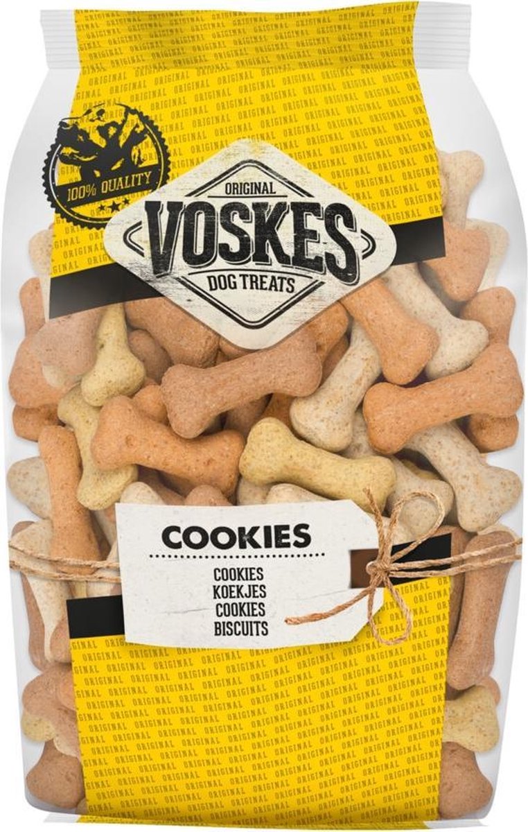 12x Voskes Kluifjes 4 Mix 400 gr