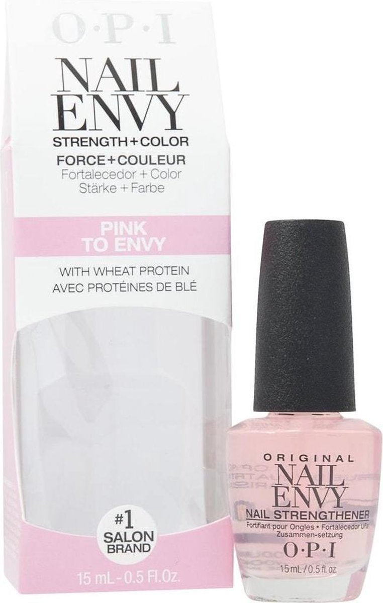 O.P.I. Strength + Color Nagellak - Nail Pink To Envy