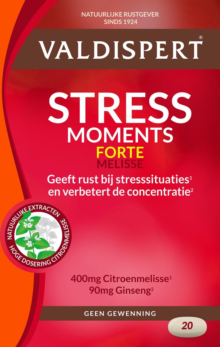 Valdispert Stress Moments Forte - Valeriaan