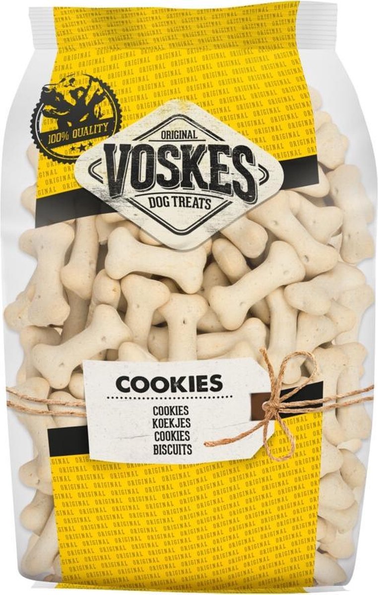 12x Voskes Kluifjes Vanille 400 gr