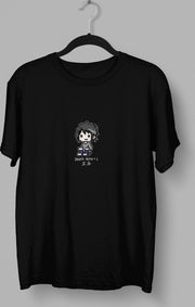 Death Note L Pixel Art | Kawaii Anime Manga Merchandise | Unisex Zwart Maat M