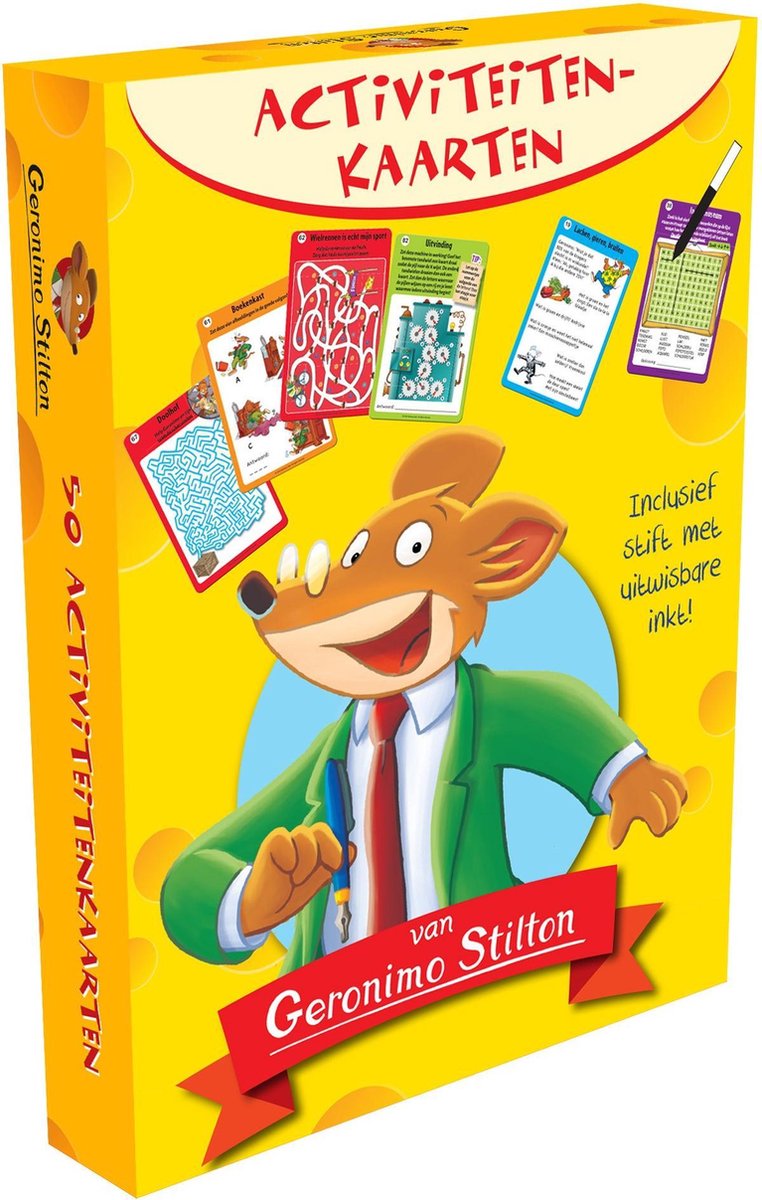 Geronimo Stilton activiteitenkaarten
