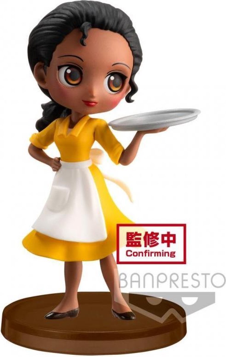 Disney Characters Q Posket Petit Rapunzel Honey Lemon Tiana Figure 7cm