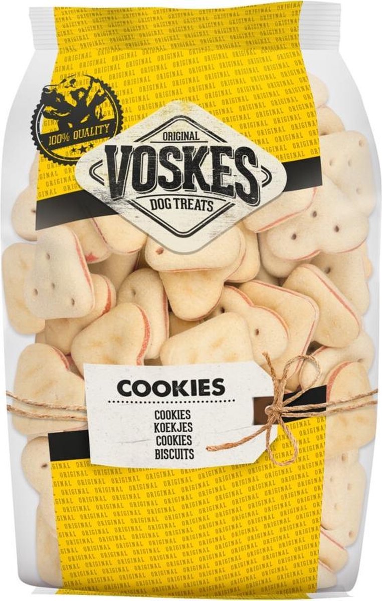 12x Voskes Merg Hartjes 400 gr