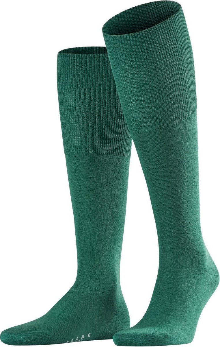 FALKE Airport Heren Kniekous 15435 - Groen 7502 eucalyptus Heren - 39-40