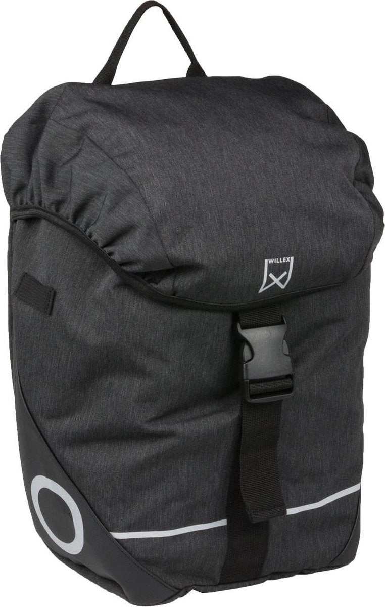 Willex 200 Enkele Fietstas - 14.5 liter - Antraciet