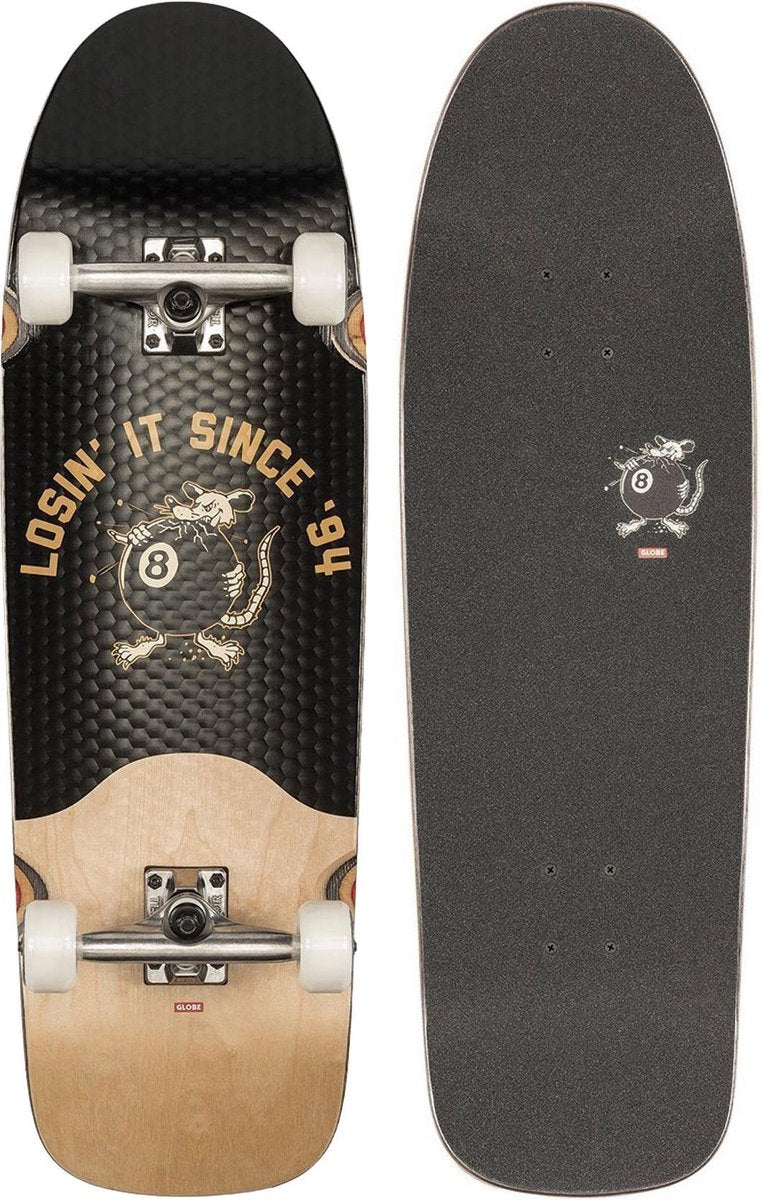 Globe Skateboard - zwart/lichtbruin