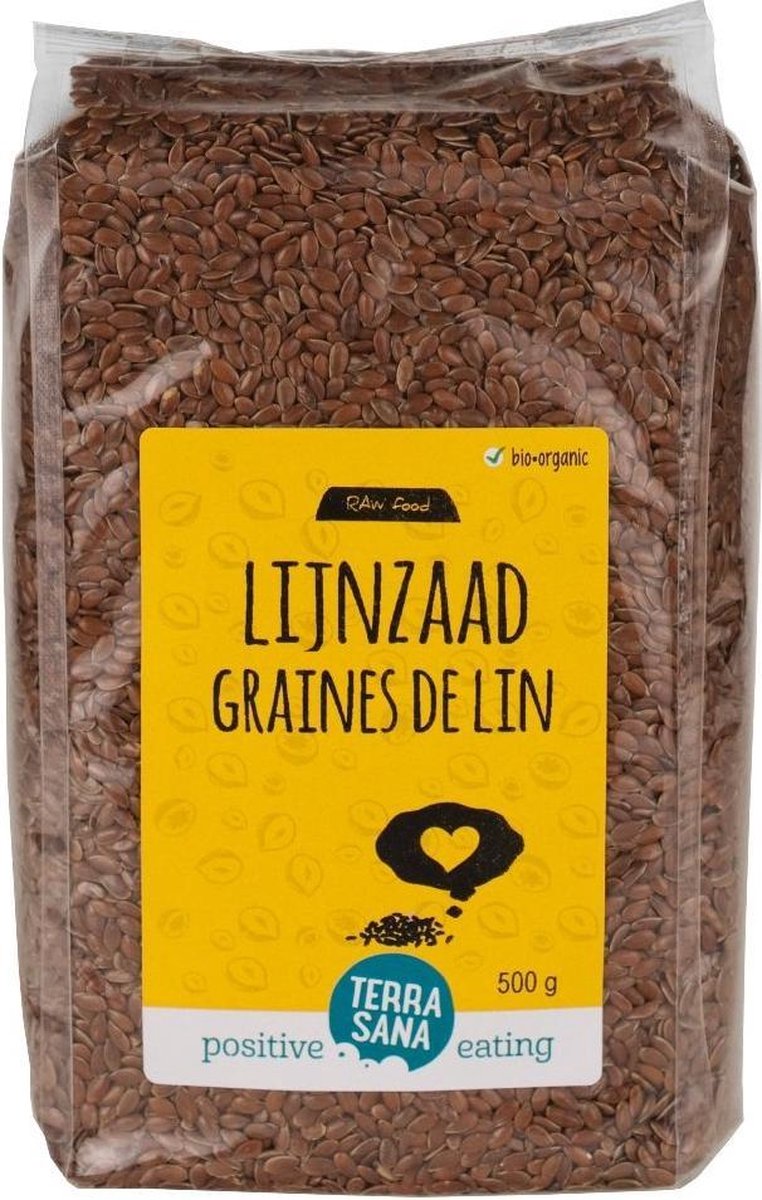 Terrasana lijnzaad heel * 500 gr