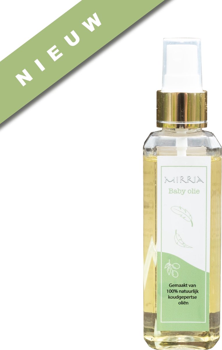 Baby olie - 100% natuurlijk - Amandel en Argan olie