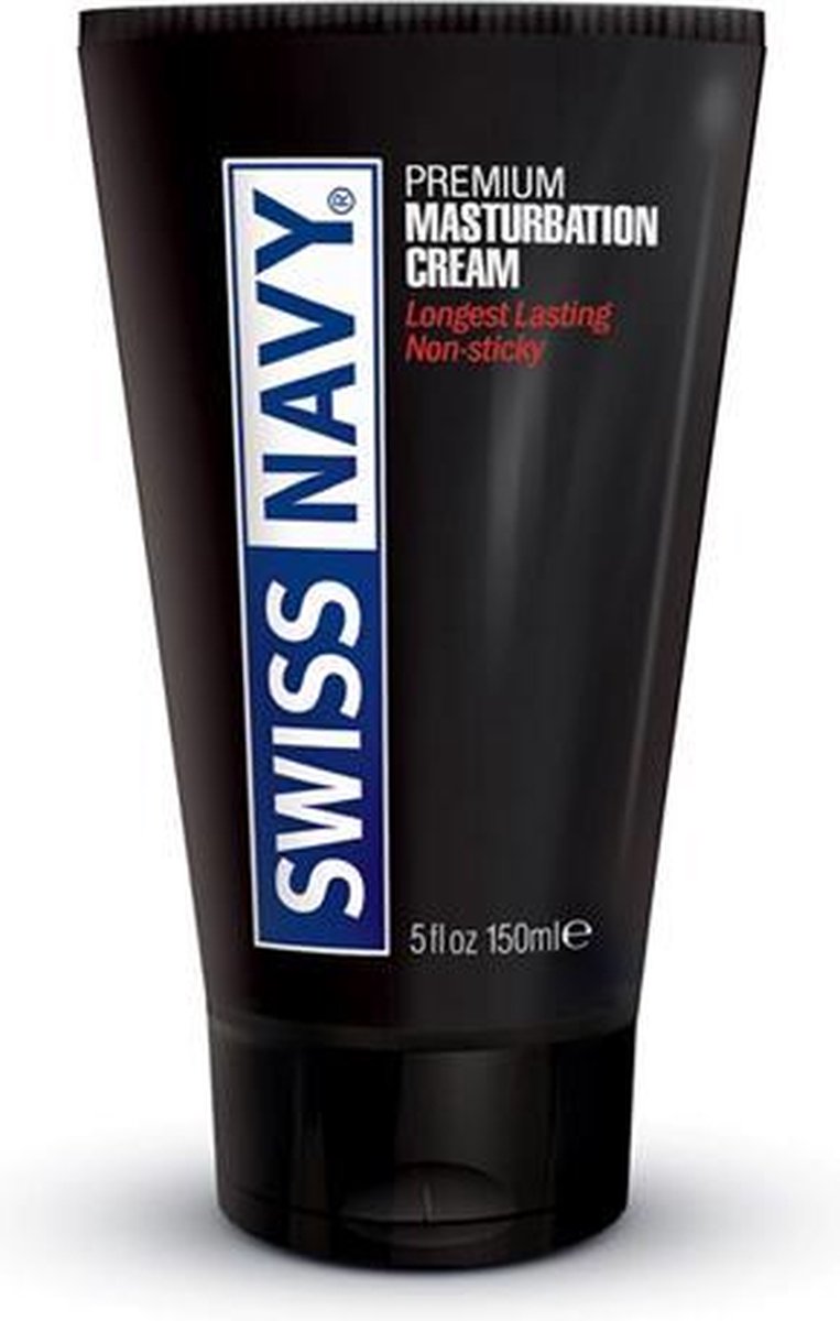 Bundle - Swiss Navy - Swiss Navy Masturbation Cream Tube met glijmiddel