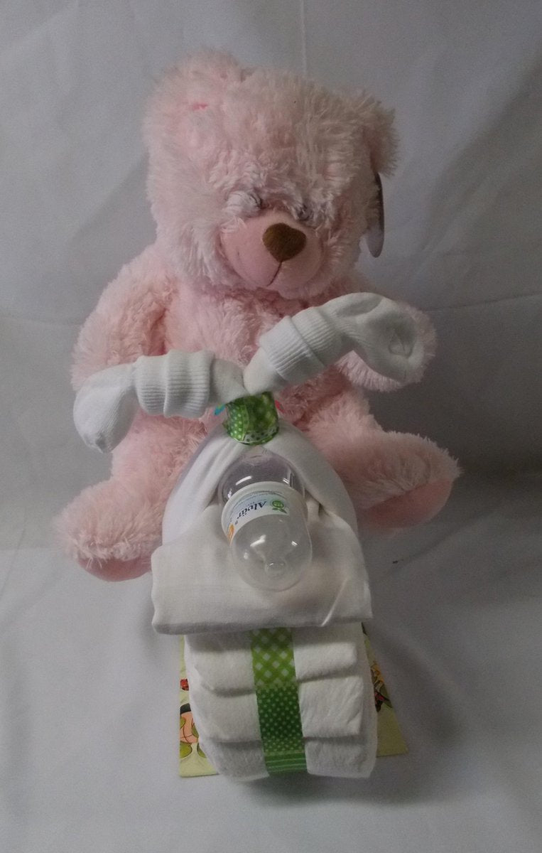 luiertaart /pampertaart brommer groot beer