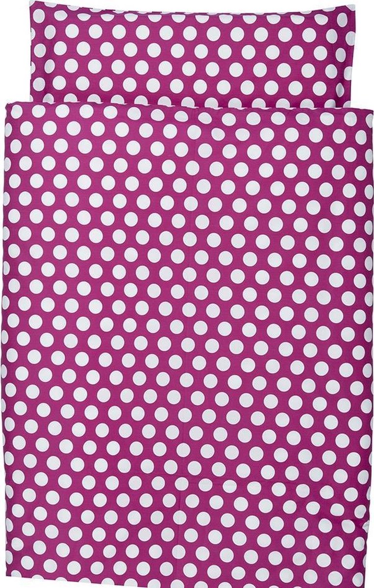Dekbedovertrek Dots - roze