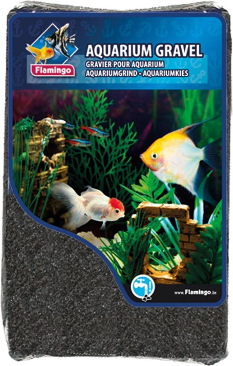 Flamingo Aquarium Grind Zwart - Zwart - 2 kg