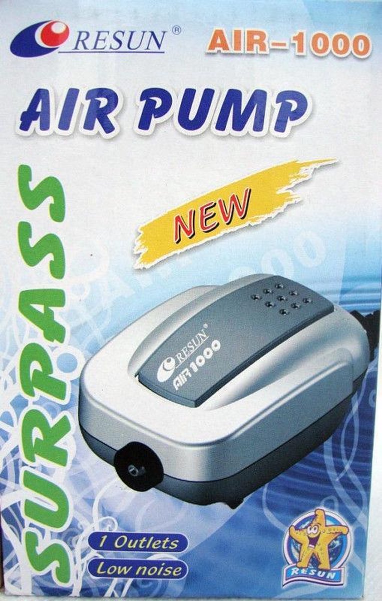 Aquarium Luchtpomp - Air 1000