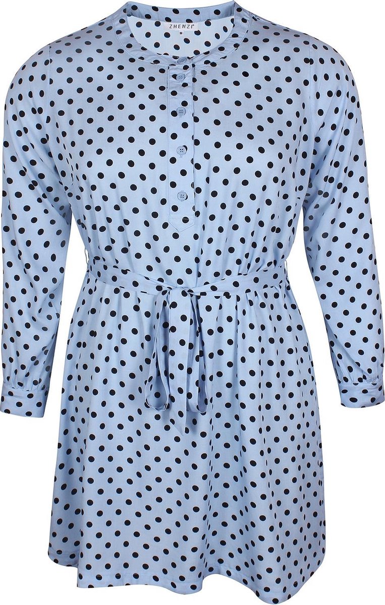 Jurk Zhenzi blouse look stip