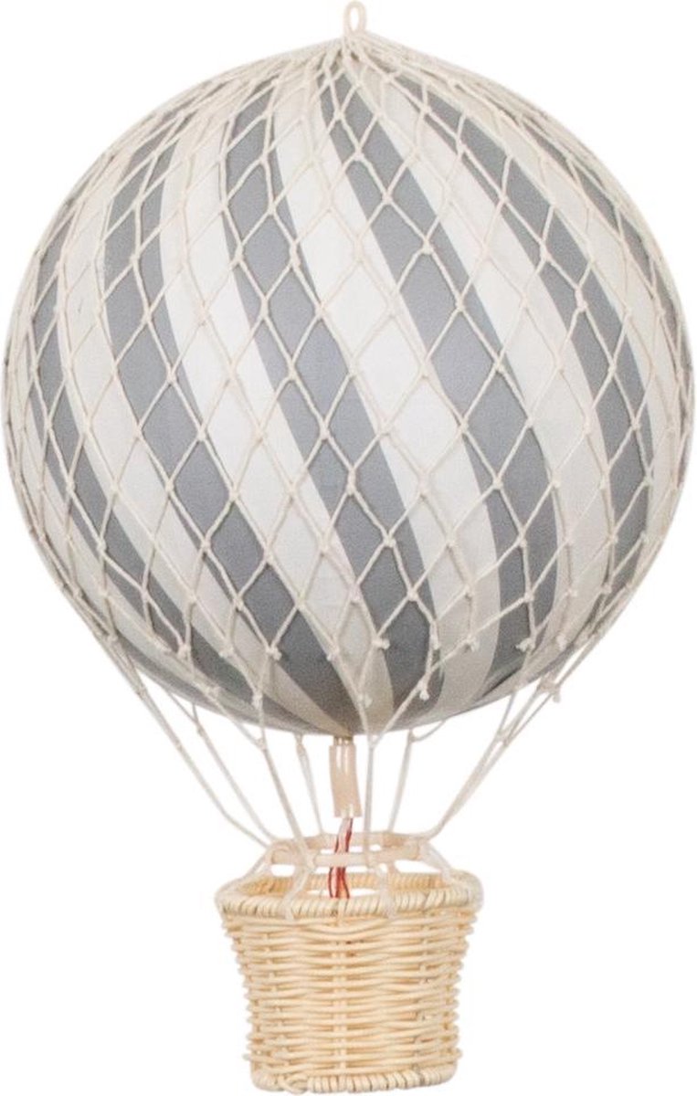 Filibabba Luchtballon Decoratie Kinderkamer - Alloy Grey - 20 cm