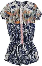 Geisha jumpsuit short Maat - 128