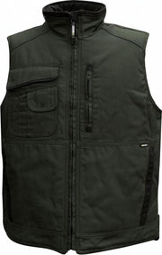 Dassy Wayne Canvas bodywarmer DNA Groen/Zwart maat XL