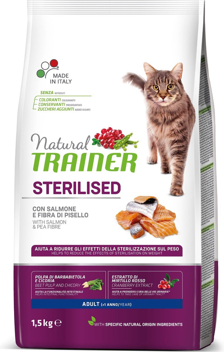 Trainer Natural Trainer - Salmon (sterilised) - Kattenvoer - 1