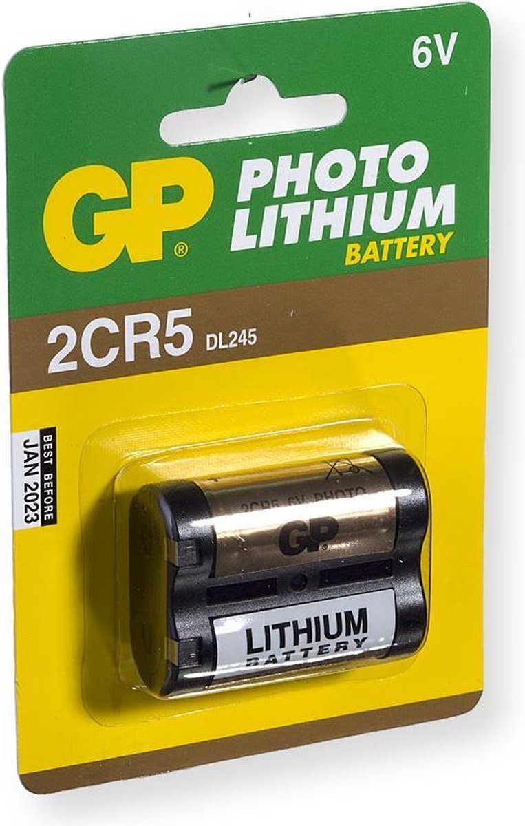 GP Photo Lithium 2CR5 batterij