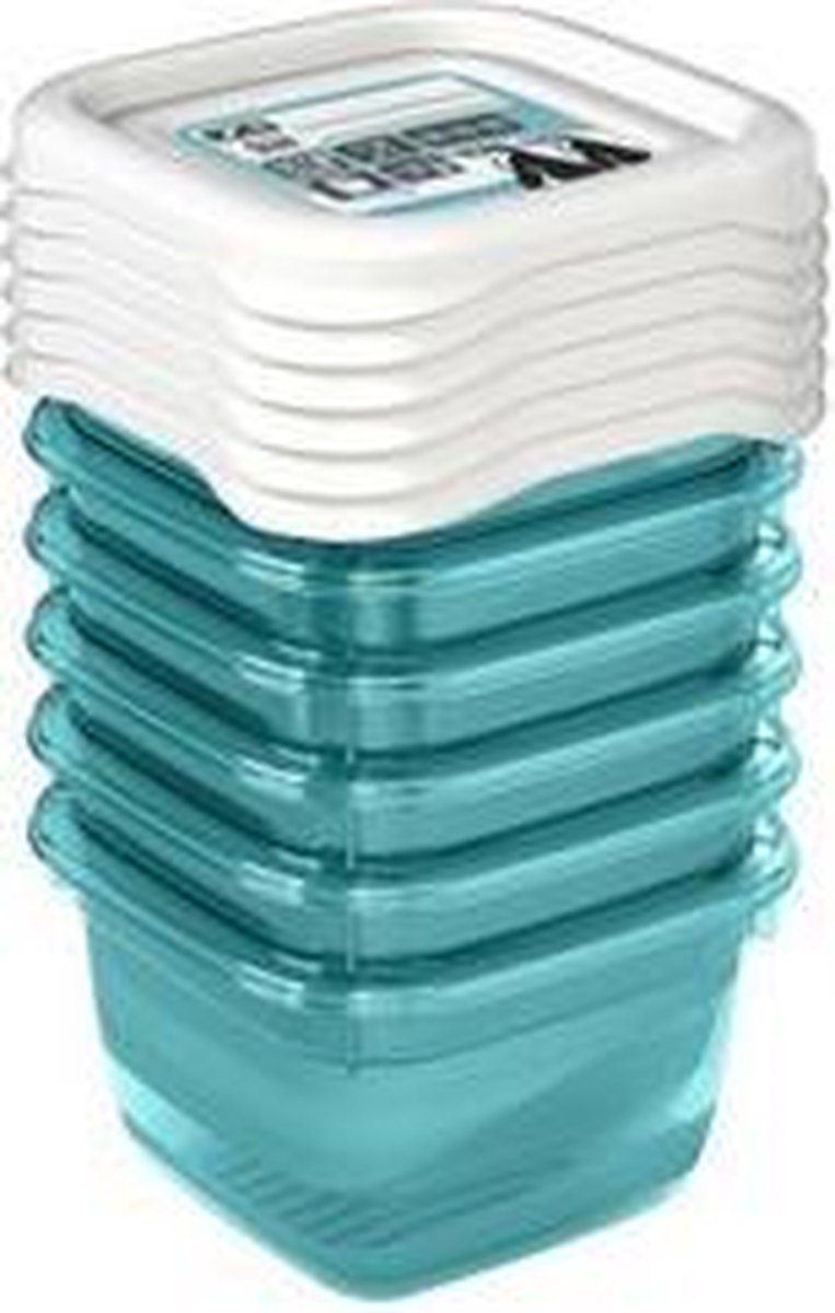 FOOD CONTAINER S/6   6X6X4 - 0