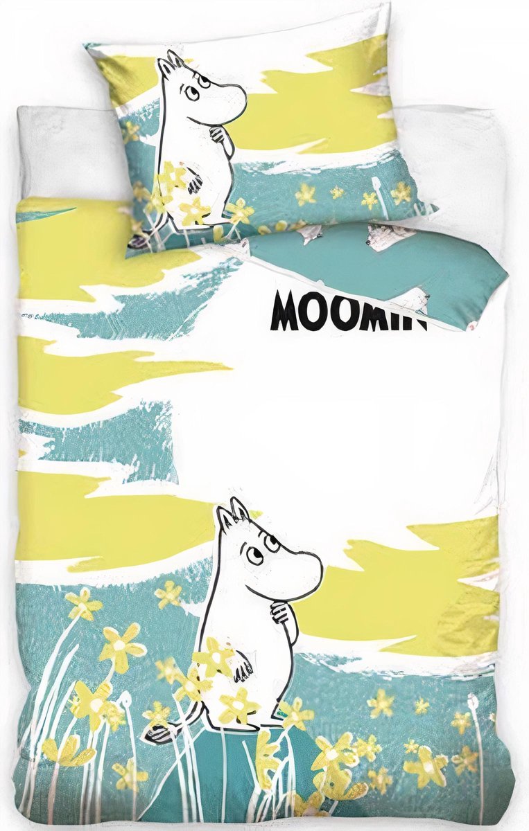 Baby ledikant dekbedovertrek - Moomin kinder dekbedovertrek