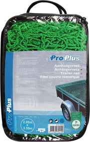 Proplus Aanhangernet 200 X 350 Cm Groen Zonder elastisch koord