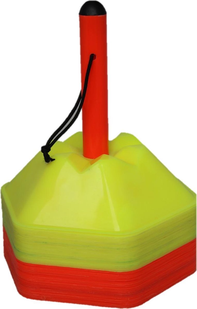 Hexagonale Markeerschijven Set 50 stuks - Hexa Marker Set