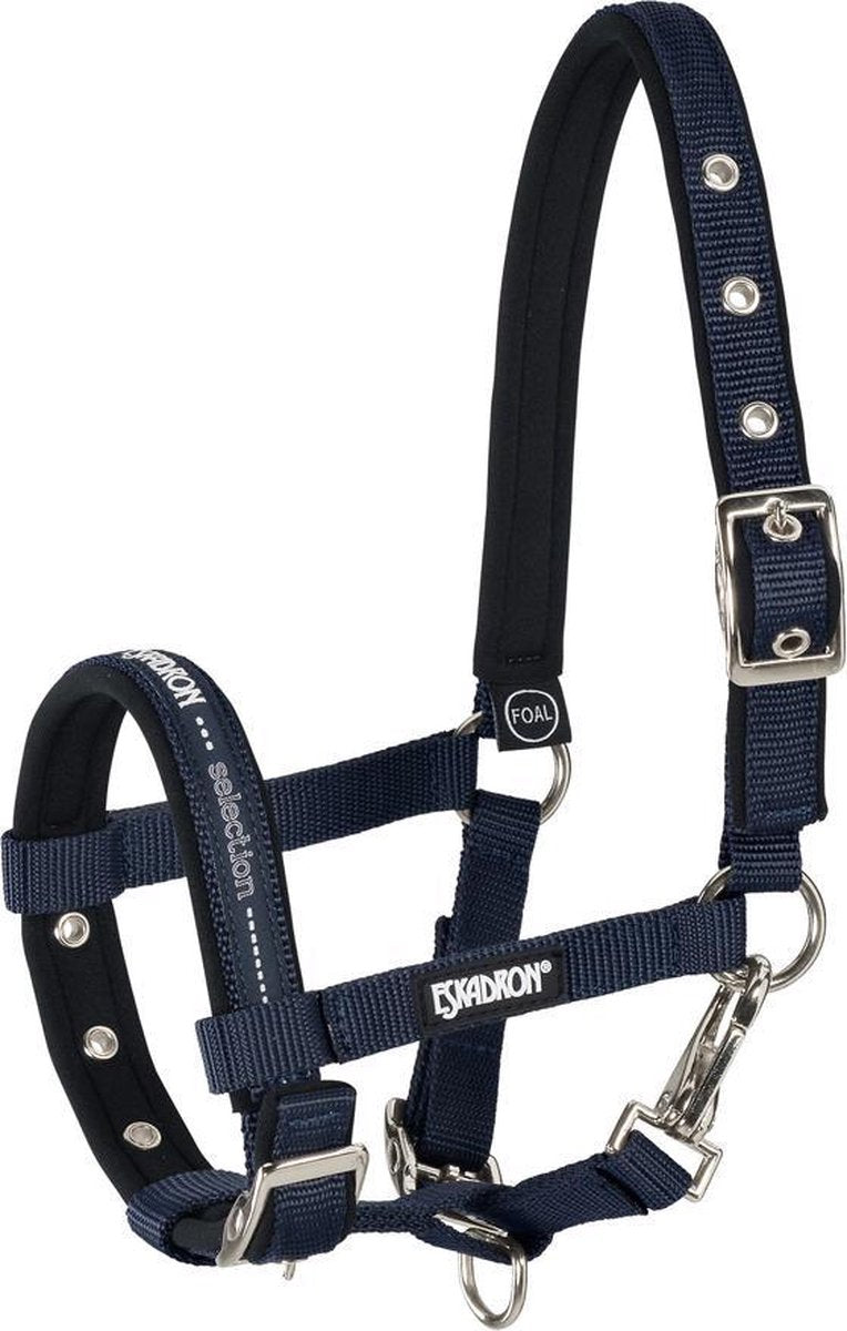 Eskadron Veulenhalster  Classic - Dark Blue - paard Veulen