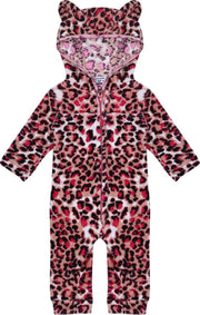 Claesen's baby onesie velvet meisjes Pink Panther maat 68-74
