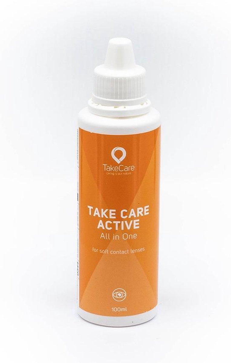 Take Care Active All in One Lenzenvloeistof 100ml Zachte Lenzen