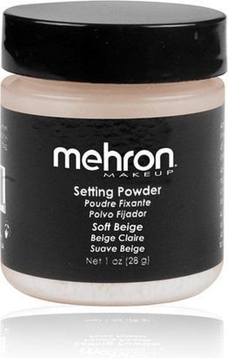 Mehron Setting Powder | Fixeerpoeder - Soft Beige