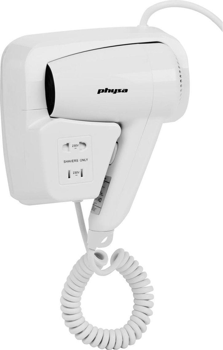 Physa Hotel Haardroger Wit 1200W ECO