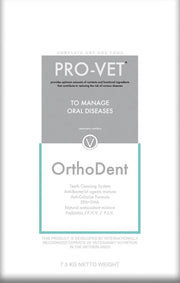 PRO-VET Dog - OrthoDent - Orale ziekten - tandplak - tandsteen
