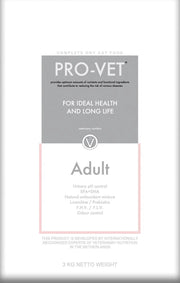 ProVet Adult - Kat - Volledig droogvoer - 3 kg
