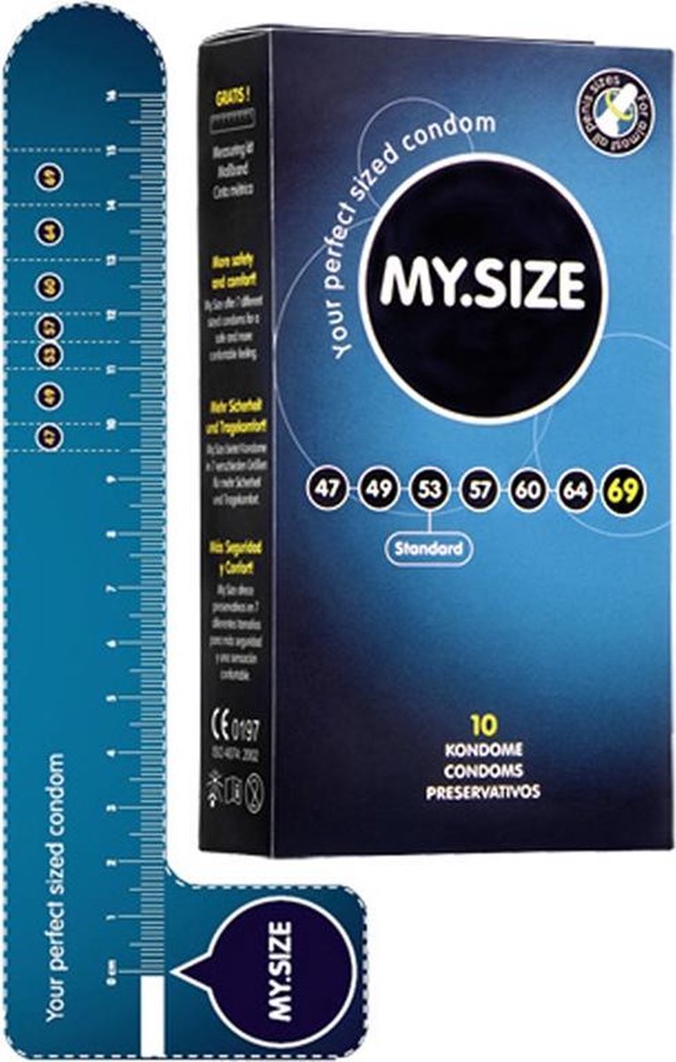 My.Size Condooms maat 69 - 10 stuks