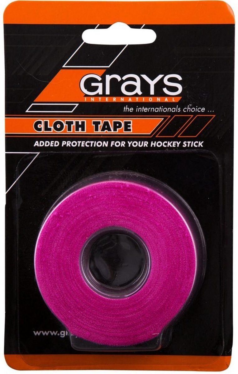Grays Cloth Tape CLOTH-Hockeytape-Unisex-Maat-8m x36mm-Zwart