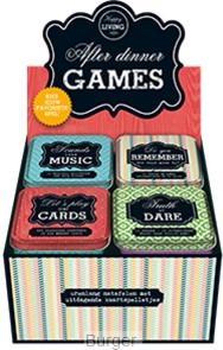 Happy Living - Let's play some cards spelletje in blikje