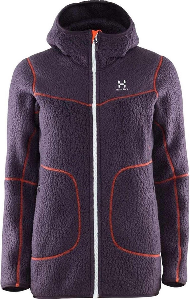 Haglöfs - Pile Hood Women - Paars - Dames - maat  XS