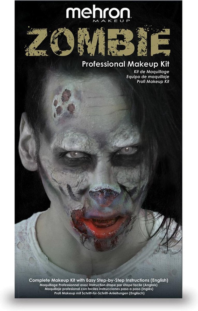 Mehron Compleet Karakter Schmink Makeup Kit - Zombie